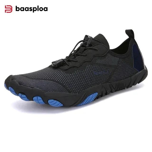 Baasploa Men Water Shoes 2025 Quick-Drying Breathable Lightweight Aqua Shoes Male Summer Beach Upstream Non-Slip Sneakers