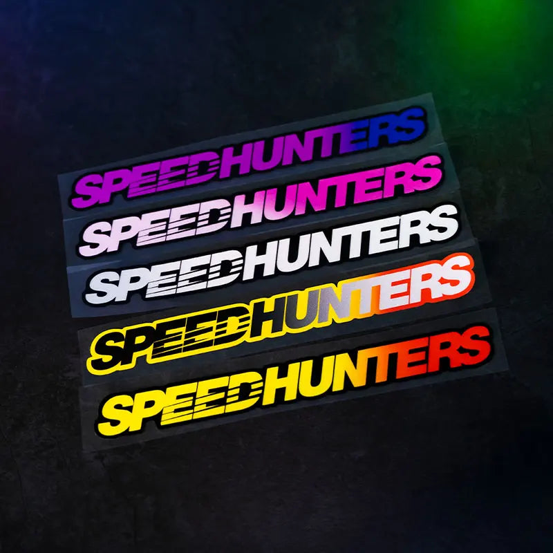 1PC Speedhunters Motorcyle Stickers Waterproof for Motorbike Front Fairing Fuel Tank Electric Scooter Body Decals Decoration