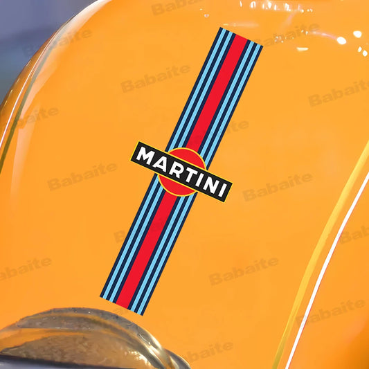 M-Martinis Racing Stickers Moto Sticker Auto Body Bumper Windows Motorcycle Laptop Walls Vinyl Decal Car Tuning Accessories