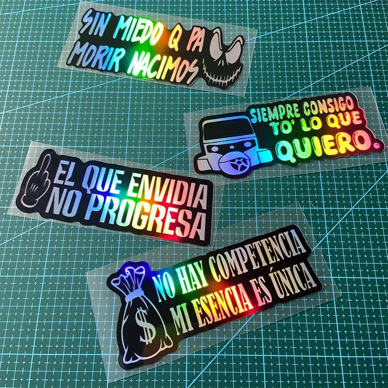 1PC Inspirational Motto Creative Waterproof Motorcycle Stickers for Motorbike Fuel Tank Fairing Scooter Laptop Vinyl Decals