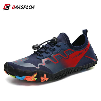 Baasploa Men Water Shoes 2025 Quick-Drying Breathable Lightweight Aqua Shoes Male Summer Beach Upstream Non-Slip Sneakers