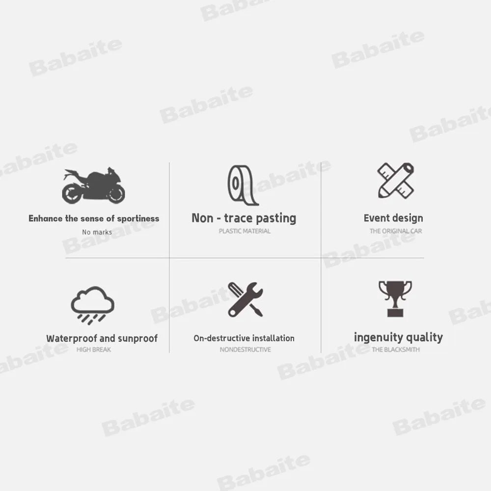 K & N Personality Stickers Moto Sticker Auto Body Bumper Windows Motorcycle Laptop Walls Vinyl Decal Car Tuning Accessories