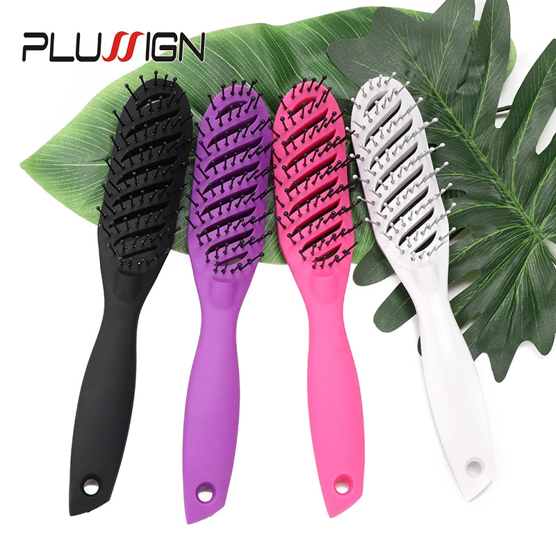 Cepillo para peinar cabello rizado