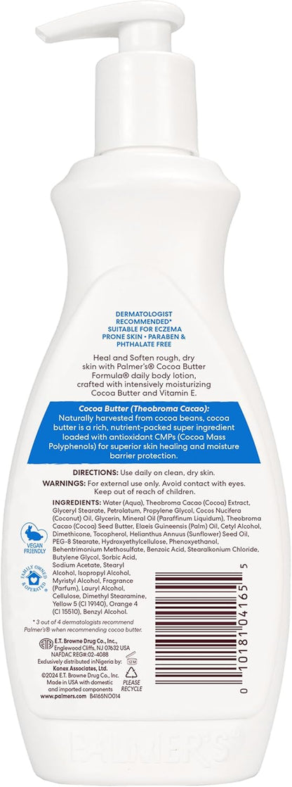 Cacao Manteca Fórmula Hidratante Loción 400 Ml