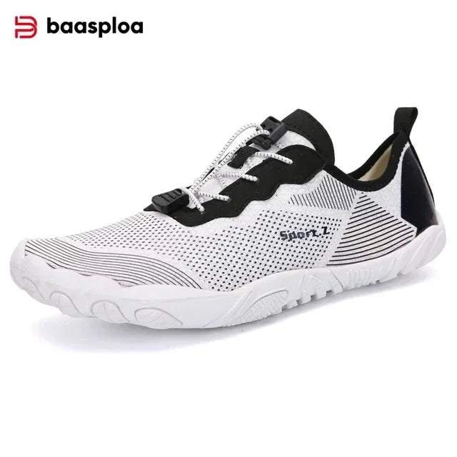 Baasploa Men Water Shoes 2025 Quick-Drying Breathable Lightweight Aqua Shoes Male Summer Beach Upstream Non-Slip Sneakers
