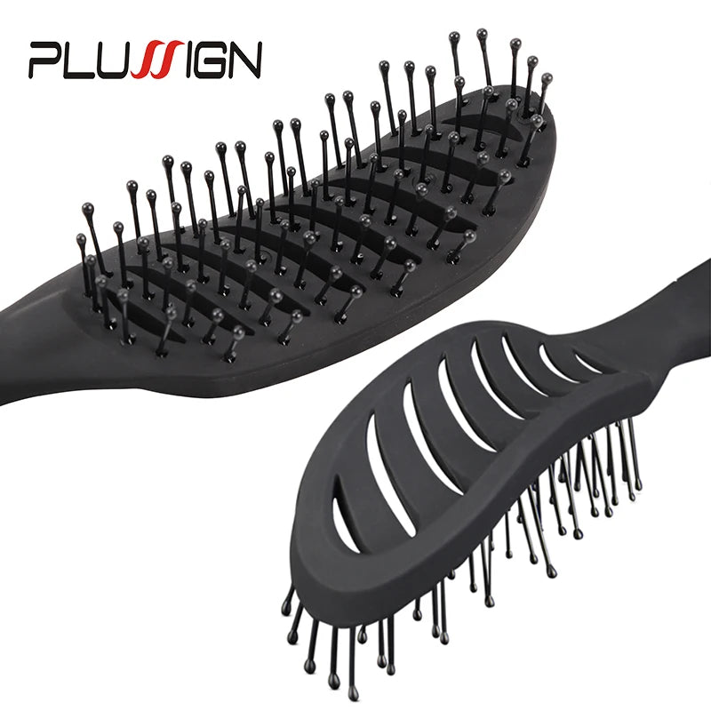 Cepillo para peinar cabello rizado