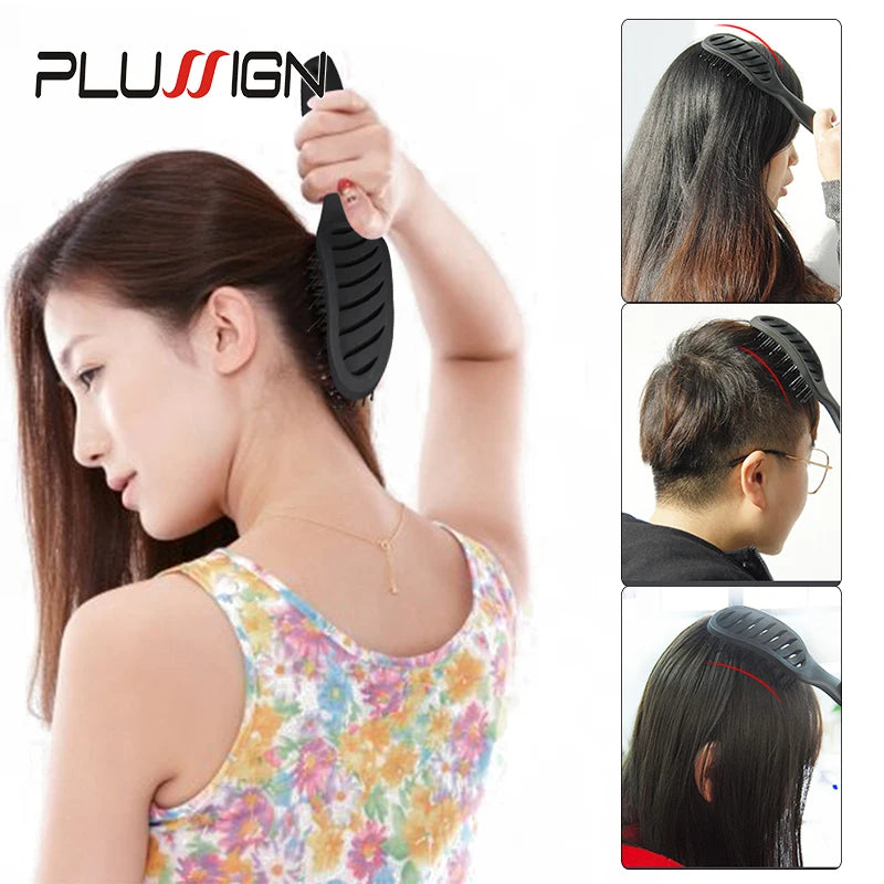 Cepillo para peinar cabello rizado