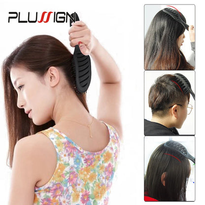 Cepillo para peinar cabello rizado