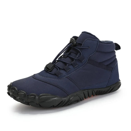 Winter Barefoot Boots Waterproof Mens Sneakers Keep Warm Men Casual Shoes Anti-slip Snow Boots Plus Size 47 Zapatos Para Hombres